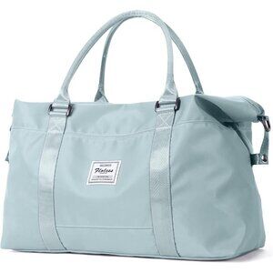 Sport Travel Duffle Bag for Women, Large Gym Tote, Waterproof Weekender & Beach